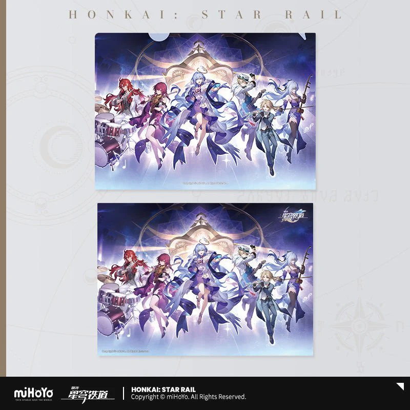 [OFFICIAL] Honkai Star Rail Theme Series Folder Poster Set - Image 2