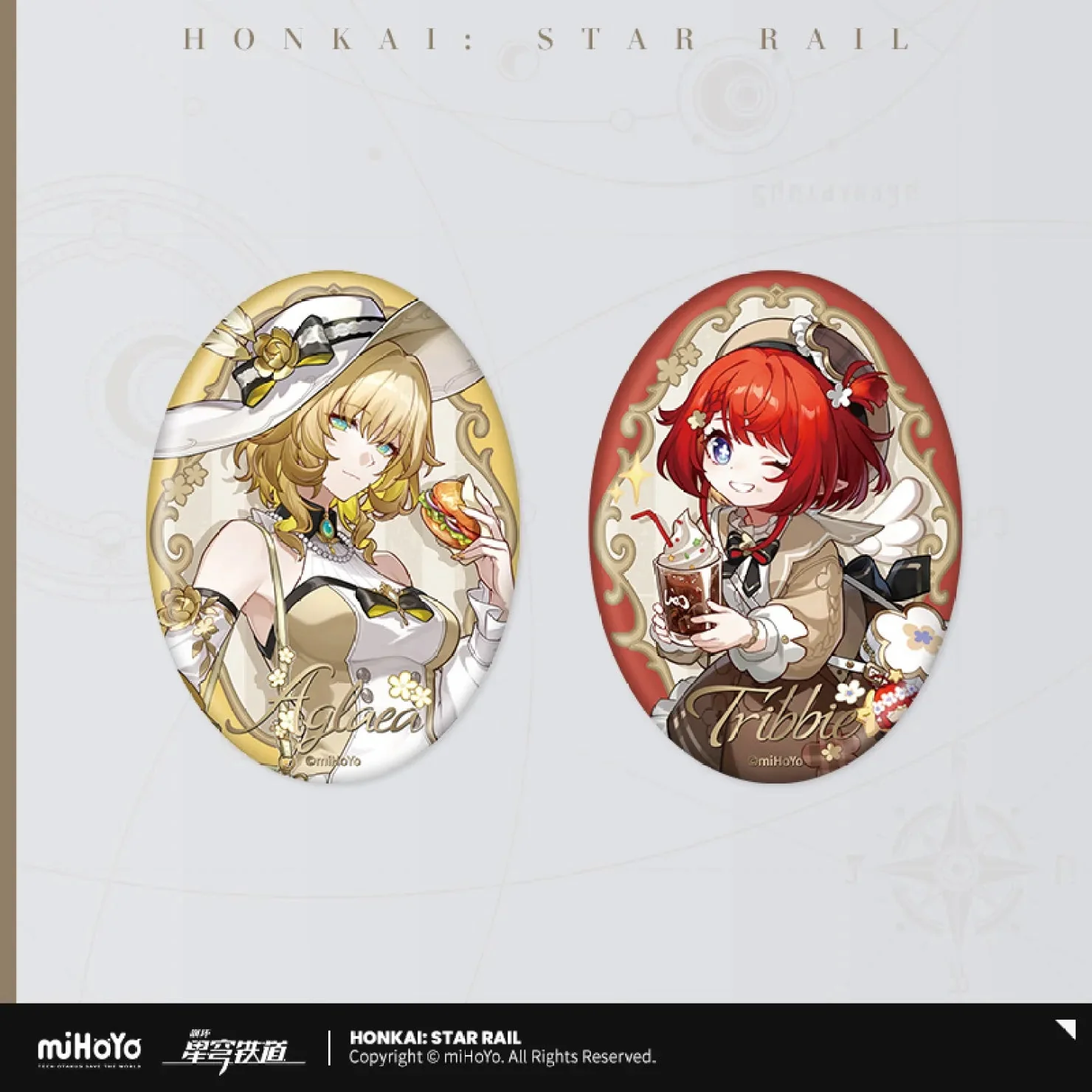 [OFFICIAL] Honkai Star Rail Train Journey Series Merch - Aglaea and Tribios - Image 4