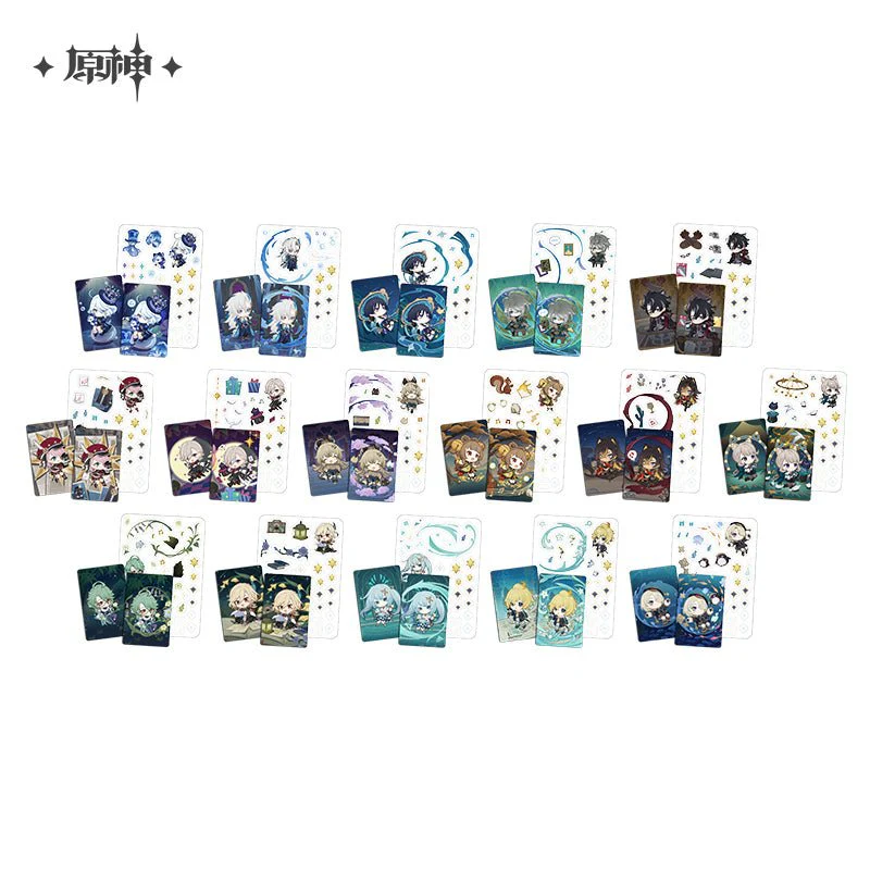 [OFFICIAL] Starlight Letter Series Character Collection Cards Set