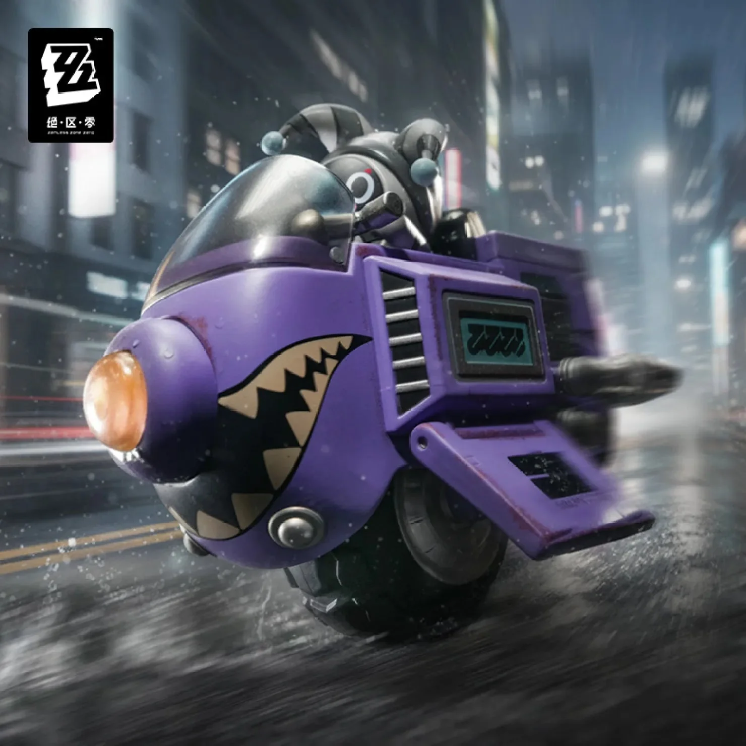 [OFFICIAL] ZZZ PHANTOM BULLET Series Bangboo Racing City Hunter Ver. Action Figure